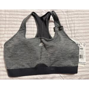 Adidas Powerreact Medium Support Bra; ADIDAS Size MDD